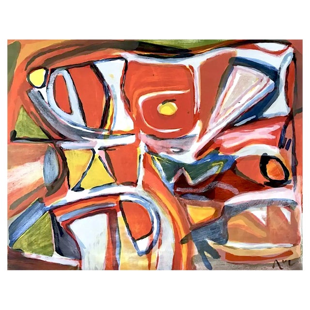 Bram Van Velde, Embrasement, Original Lithograph For Sale