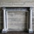 19th Century White Bardiglio Marble Column Fireplace For Sale - Image 3 of 7