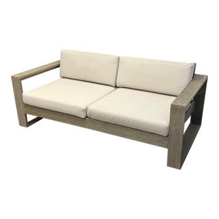 West Elm Portside Outdoor Sofa For Sale