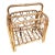 Bamboo Rattan Magazine Rack For Sale