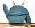 Blue Vintage Lady Lounge Chairs attributed to Marco Zanuso, Italy, 1950s, Set of 2 For Sale - Image 8 of 14