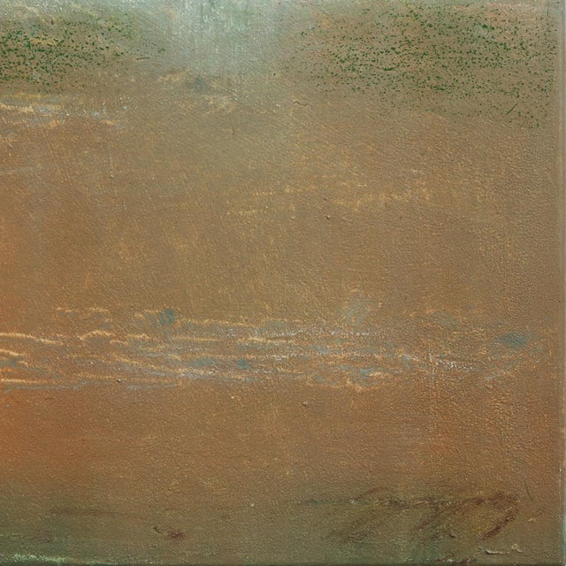 2020s Awh 353 - Original Minimalist Abstract Colorfield Oil Painting on Canvas For Sale - Image 5 of 9