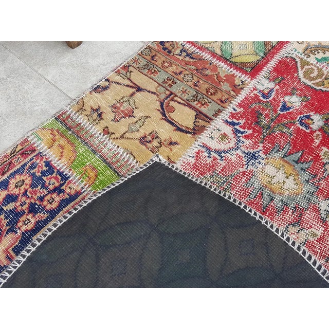 Mid 20th Century Turkish Natural Bohemian Runner For Sale - Image 6 of 10