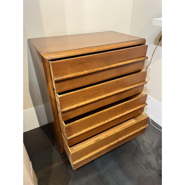 Mid-Century Modern Commode by Terence Harold Robsjohn-Gibbings for Widdicomb, 1950s For Sale - Image 3 of 11