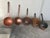 Late 19th Century Collection of Five Antique Spanish Handmade and Forged Copper Cook Pans For Sale - Image 5 of 13