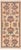 Shabby Chic Ziegler Beige/Rust Wool Runner Rug- 2'1'' X 4'9'' For Sale - Image 10 of 10
