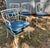 Mid-Century Modern Vintage Wrought Iron Garden Table & Four Chairs For Sale - Image 3 of 3