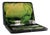 Silver Manicure Set with Hard Case and Green Velvet Interior, Set of 5 For Sale