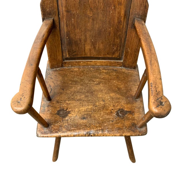 18th Century Welsh Vernacular Armchair For Sale - Image 9 of 12