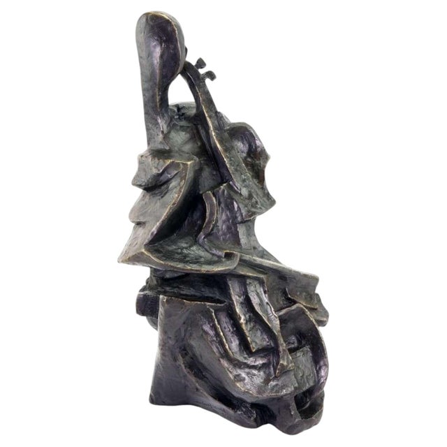 After Otto Gutfreund, Cello Player, 1913, Bronze For Sale - Image 10 of 10