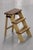 Vintage Brown Wooden Stepladder, 1970s For Sale - Image 18 of 18