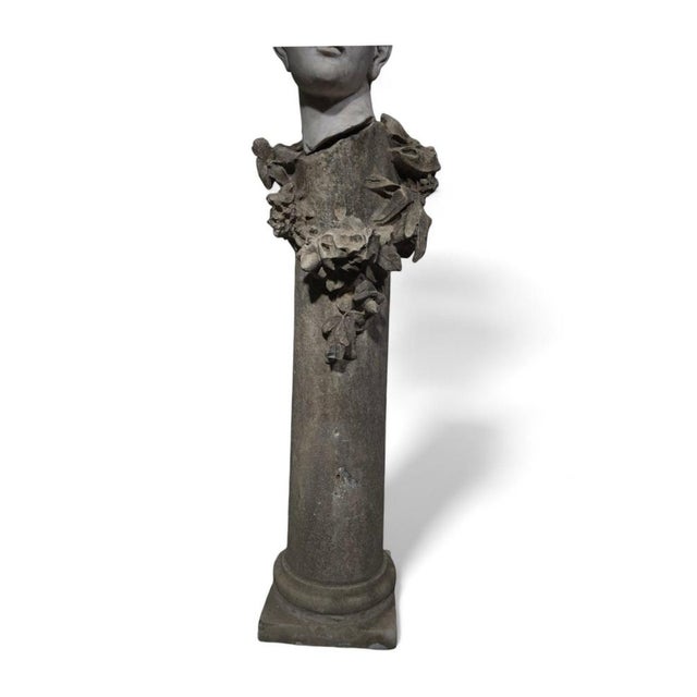 Large 19th Century Marble Statue, 1890s For Sale - Image 17 of 18