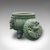 This is a vintage Oriental censer. A Chinese, celadon incense burner, dating to the late Art Deco period, circa 1940....