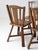 Mid-Century Folk Wood Dining Chairs Set of 4 For Sale - Image 12 of 17