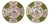 Pair Vintage Minton Cockatrice Green Salad Plates For Sale