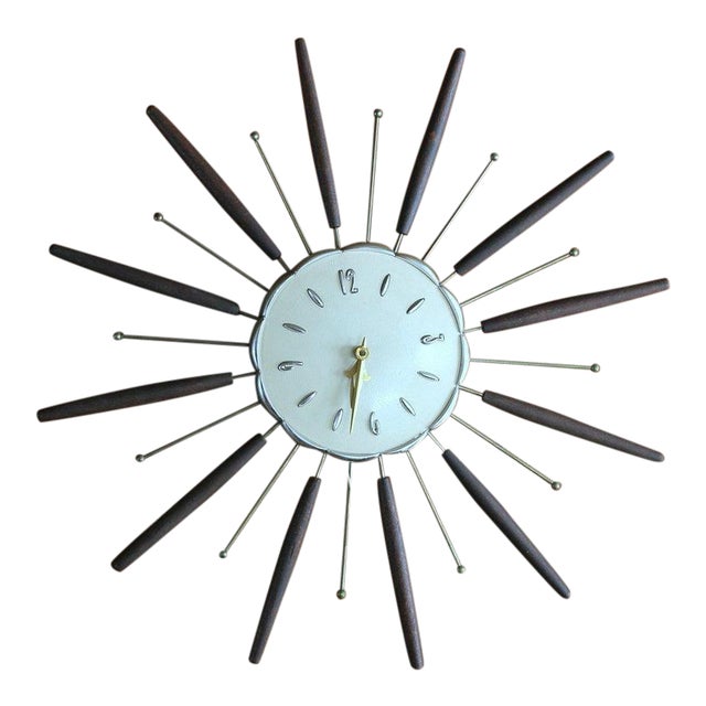 Robertshaw Lux Starburst Clock Chairish