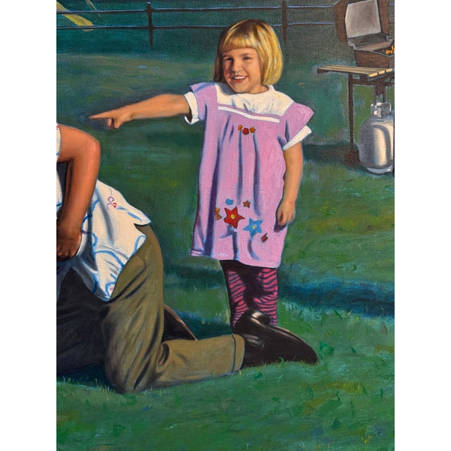 John Thornton noted Realist Pennsylvania Artist 1998 oil For Sale - Image 11 of 16