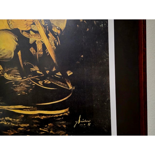 1970s "A Remnant of Another Time" Lithograph. Signed and Numbered by Gordon E. Snidow. Limited Edition., Framed For Sale - Image 14 of 14