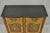 French Country Contemporary French Country Style Marble Top Painted Server Console Cabinet For Sale - Image 3 of 15