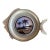 Art Deco Butterfly Reverse Painted Glass Pewter Fish Ash Tray For Sale