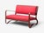 1950s Jacques Adnet, Rare Two Seater Sofas, Leather, Steel, France, 1950s For Sale - Image 5 of 15