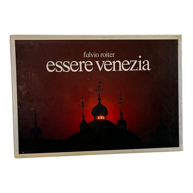 1978 Living Venice Coffee Table Book For Sale