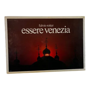 1978 Living Venice Coffee Table Book