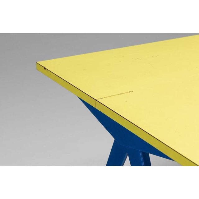 Model 512 Marcoule Compass Table attributed to Jean Prouvé, France, 1953 For Sale - Image 14 of 18