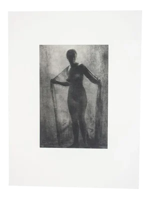 French Nude Original Gravure Print - J. Dudley Johnston, 1933