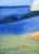 Textile Cliffside 3, Mixed Media Expressionist Seascape Landscape Oil Painting For Sale - Image 7 of 14