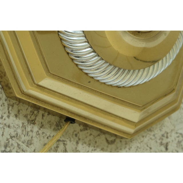 Waterford Crystal & Brass Tall Floor Lamp W. Shade Chairish