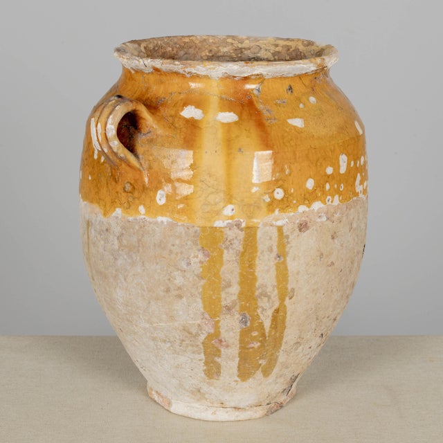French Country 19th Century French Terracotta Pot À Confit 13.5"High For Sale - Image 3 of 12