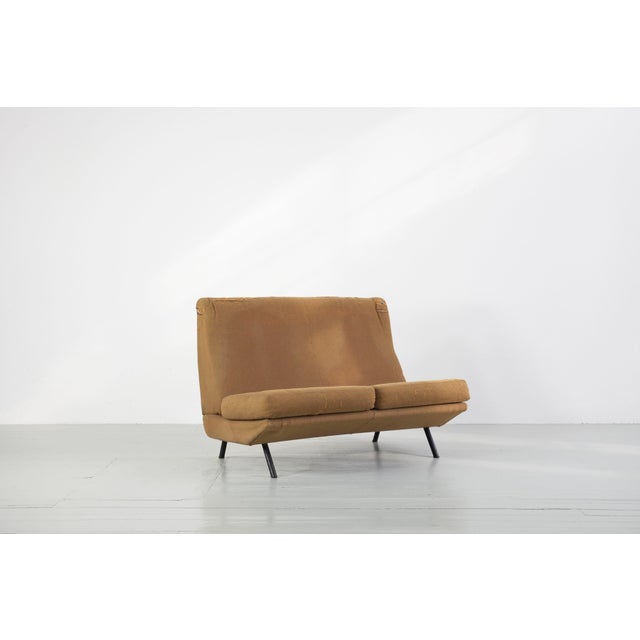 Arflex Two-Seater Triennale Sofas by Marco Zanuso for Arflex, 1950, Set of 2 For Sale - Image 4 of 18
