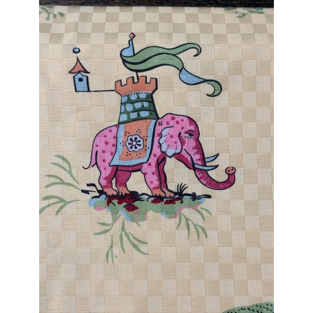 Textile 1994 Beacon Hill Collection by Robert Allen - Historic Salem Fabric - Chinoiserie For Sale - Image 7 of 9
