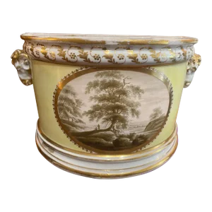 Antique Early 19th Century Derby Porcelain Bough Pot Near Inverness Scotland