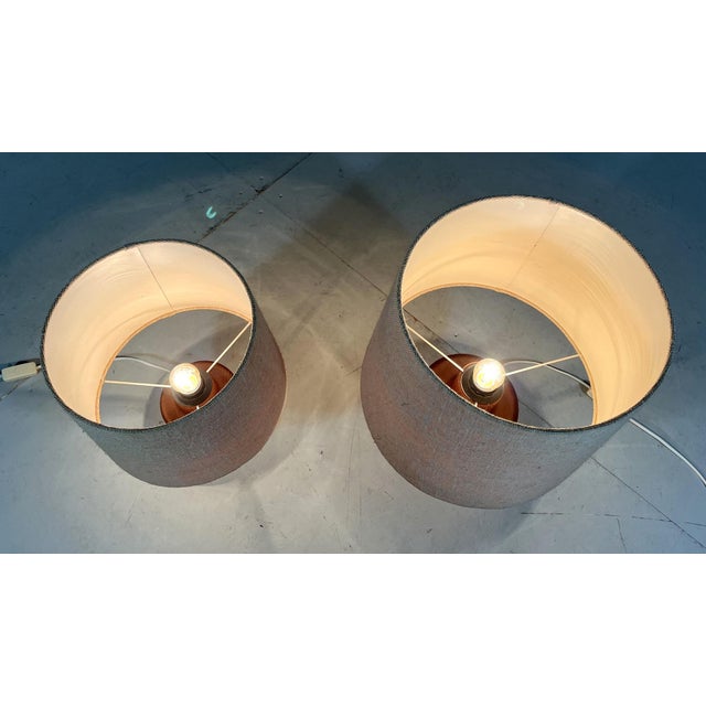 Teak Table Lamps from Bestform, 1960s, Set of 2 For Sale - Image 10 of 17