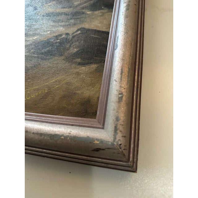 1960s Ocean Scene Painting For Sale - Image 5 of 8