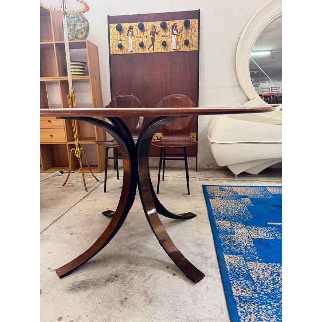 Tecno Dining Table by Osvaldo Borsani for Tecno, 1960s For Sale - Image 4 of 9