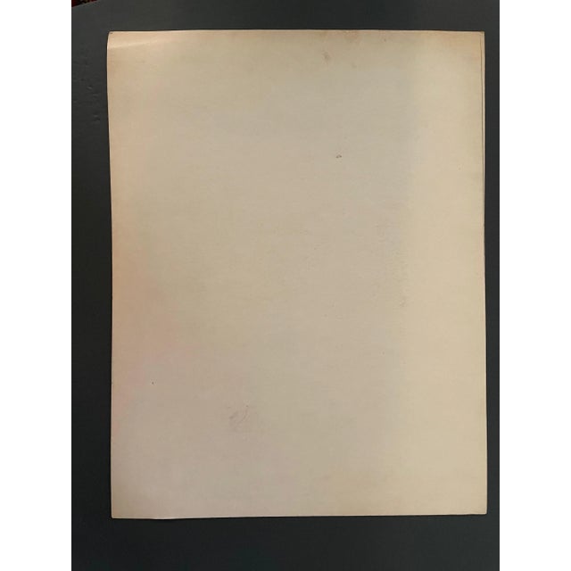 1950s Mid 20th Century Figurative Fashion Mixed-Media Illustration For Sale - Image 5 of 6