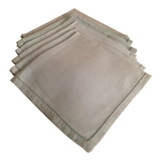 Linen Dinner Napkins - Set of 6 For Sale