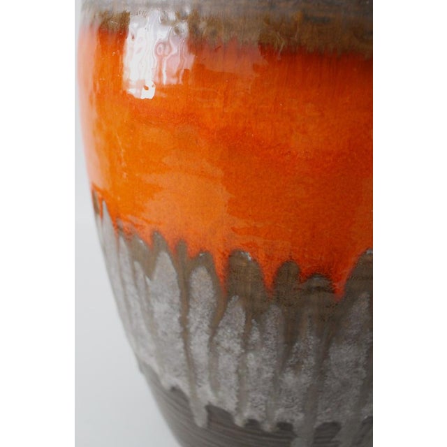 1960s Fat Lava Vase by Carstens Tönnieshof, 1960 For Sale - Image 5 of 10