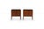 Jack Cartwright for Founders Furniture Walnut and Slate Nightstands, 1960 A clean, mid-century pairing by Jack Cartwright...