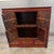 Design Plus Gallery presents an Antique Chinoiserie Red Lacquer Storage Cabinet. This distinctive wood cabinet showcases a...