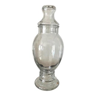 Vintage Tiffin Early 20th Century Glass Apothecary/Candy Jar For Sale