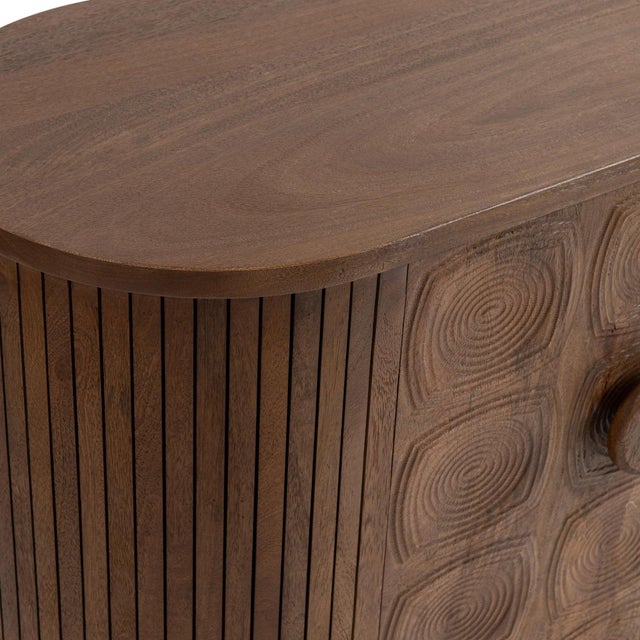 Ravello Modern Carved Sideboard For Sale In Los Angeles - Image 6 of 6
