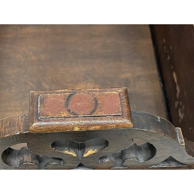 18th Century English Oak Childrens Cradle For Sale - Image 13 of 18