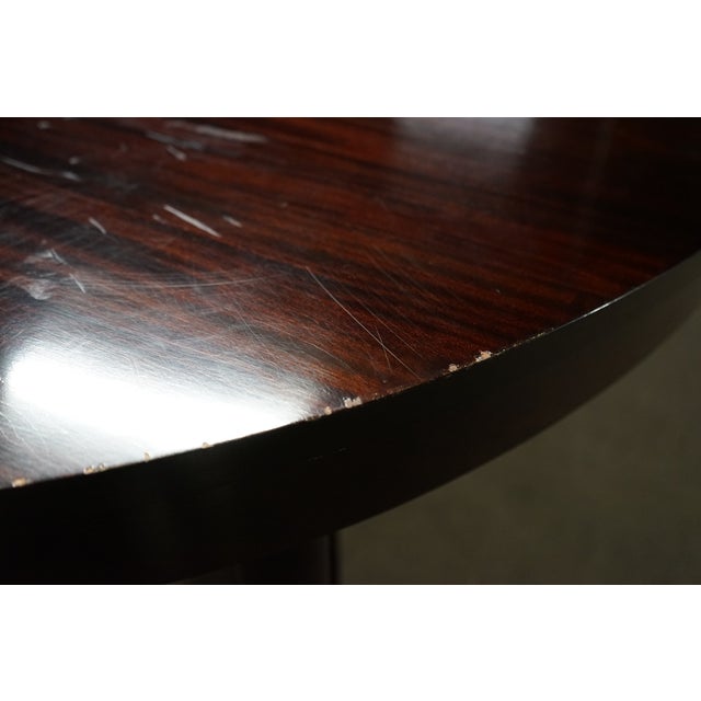 Barbara Barry for Baker Art Deco Extension Dining Table With 2 Leaves For Sale - Image 11 of 14