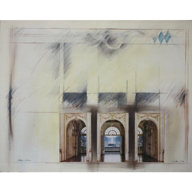 Schmid Heinrich, Kruck Schüler, 1981, Oil Painting on Canvas, in Very Good conditions. Designed 1980 to 1989 This piece is...