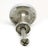 Mid 20th Century Pair of Vintage Flat 1.125 In. Round Chrome Drawer Cabinet Knobs For Sale - Image 5 of 5