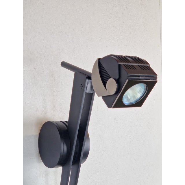 Postmodern Metal Wall Spot Lamp from Debsch Aster, Italy, 1980s For Sale - Image 12 of 14